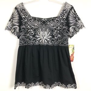 💋LAPIS BLOUSE NWT SIZE LARGE